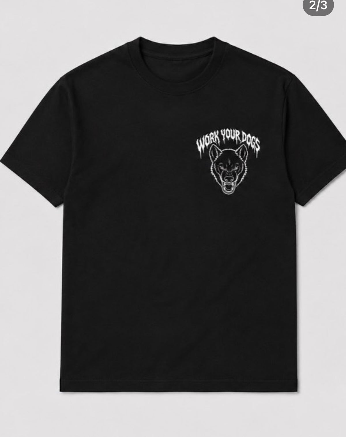 Work Your Dogs Back Print