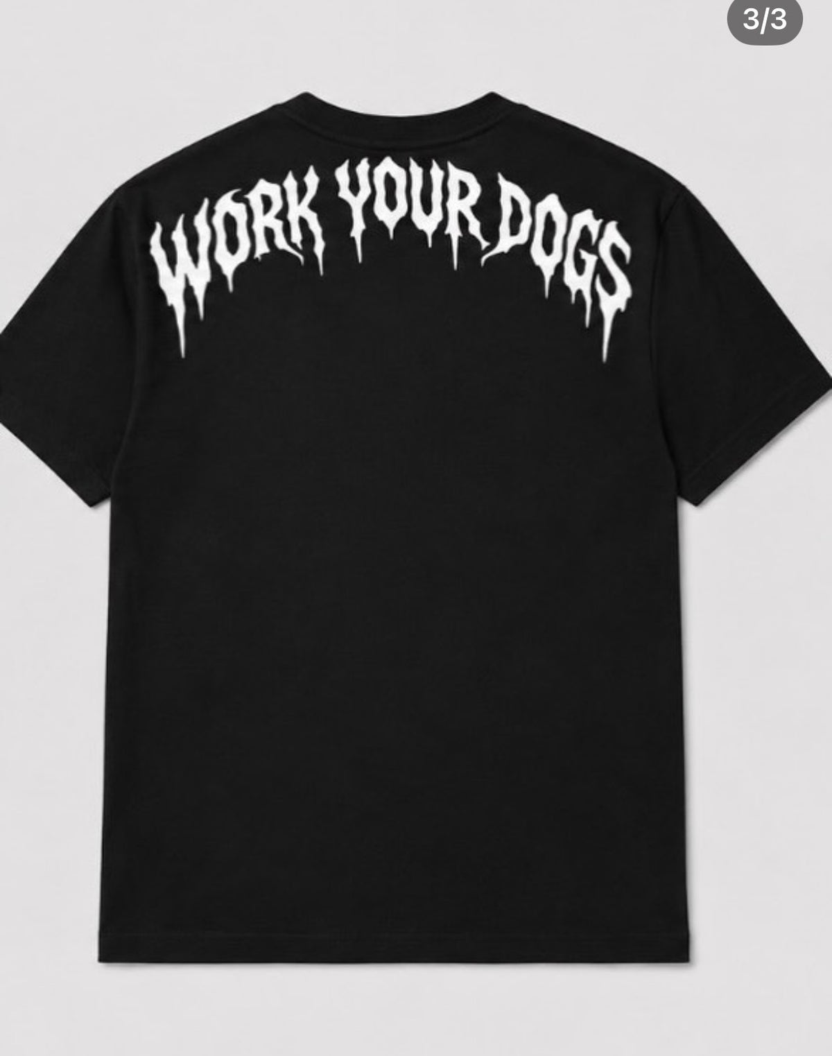 Work Your Dogs Back Print